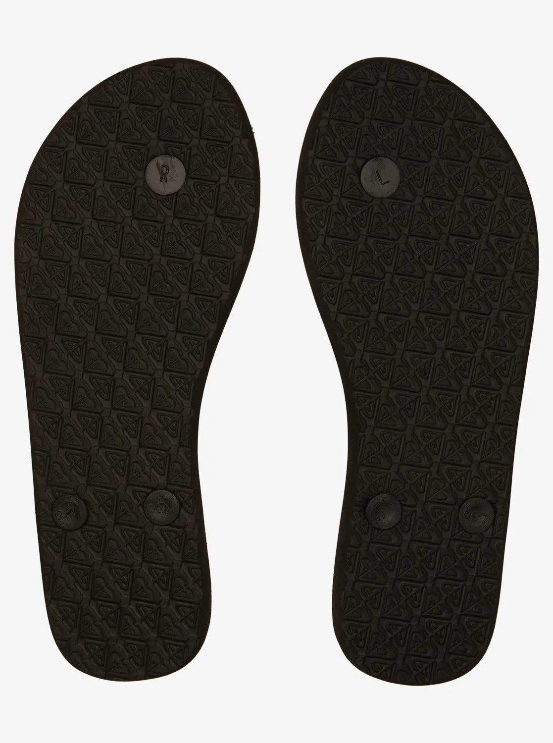 Viva Stamp Flip-Flops - Black/White sold by Roxy product image thumbnail 5