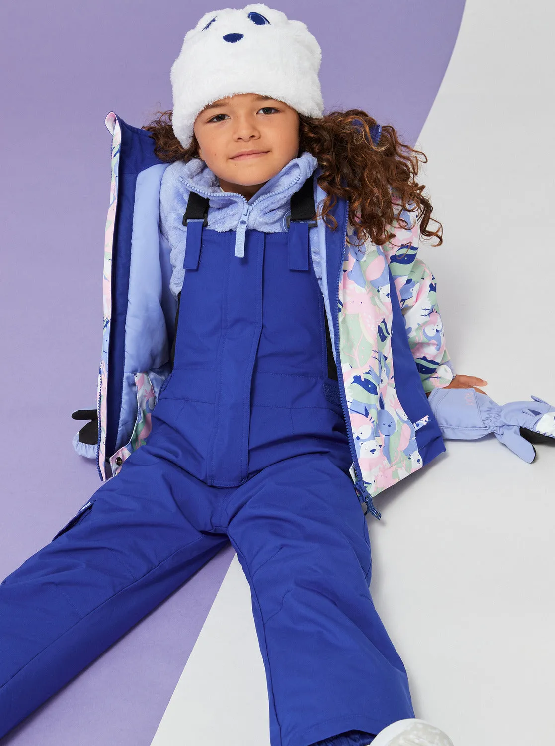 Girls 2-7 Mini Snowmoon Beanie - Bright White sold by Roxy product image thumbnail 3