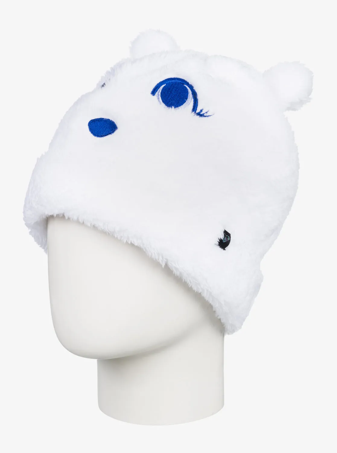 Girls 2-7 Mini Snowmoon Beanie - Bright White sold by Roxy product image thumbnail 4