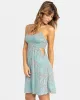 Hot Tropics Mini Dress - Mineral Blue The Palms Apparel sold by Roxy