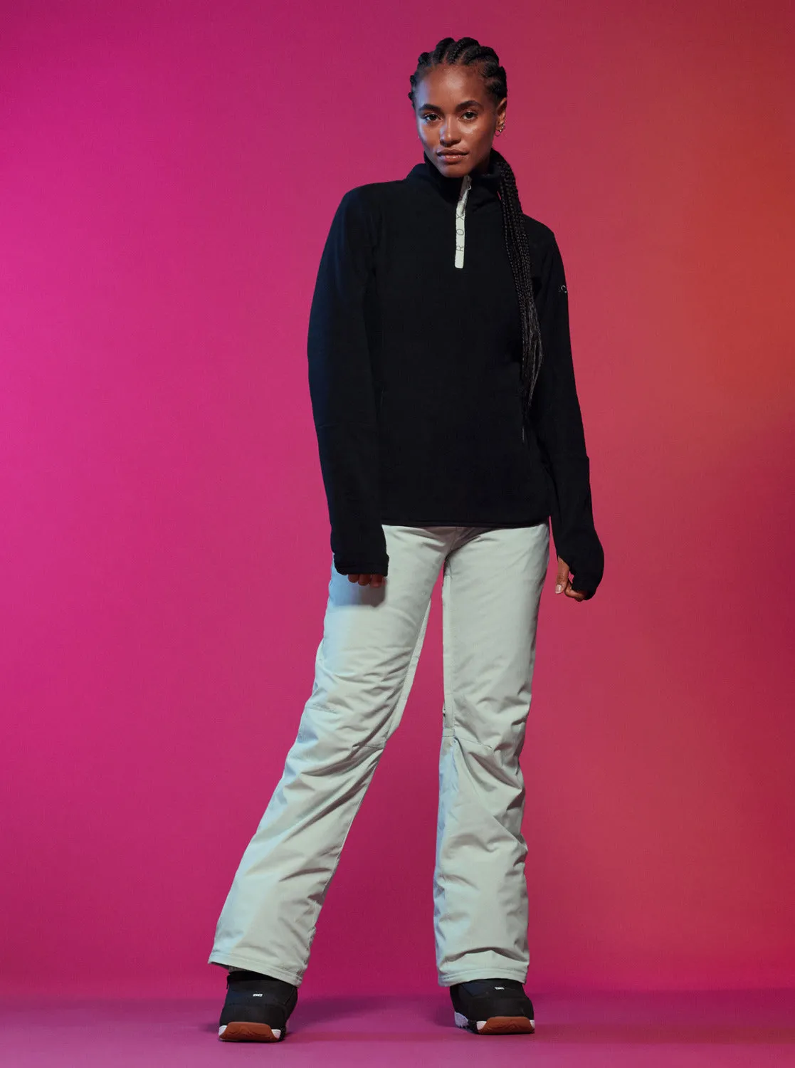 Sayna Technical Half Zip Fleece - True Black sold by Roxy product image thumbnail 5