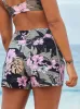 Roxy Pro The 93 Win Printed Boardshorts - Anthracite Classic Pro Surf sold by Roxy