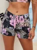 Roxy Pro The 93 Win Printed Boardshorts - Anthracite Classic Pro Surf sold by Roxy