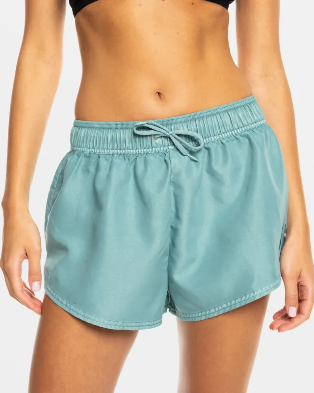 No Bad Waves Boardshorts - Mineral Blue made by Roxy