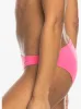 Beach Classics Moderate Bikini Bottom - Shocking Pink sold by Roxy