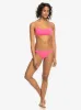 Beach Classics Moderate Bikini Bottom - Shocking Pink sold by Roxy