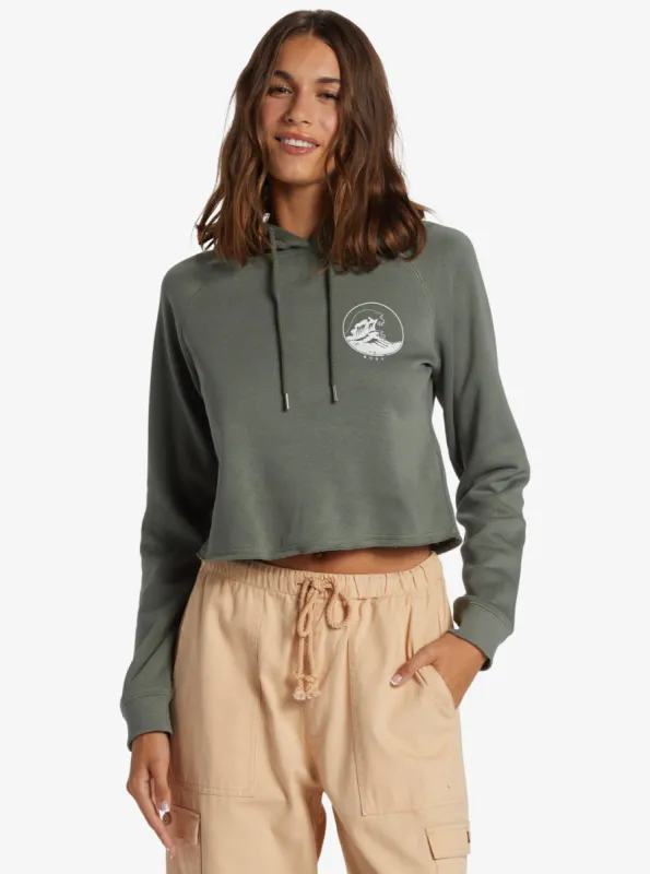 We Arrived A Hoodie - Agave Green sold by Roxy