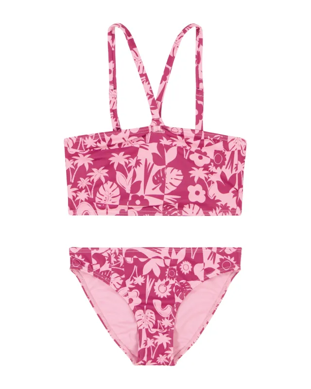 Girls 7-16 Slice Of Paradise Crop Top Set sold by Roxy