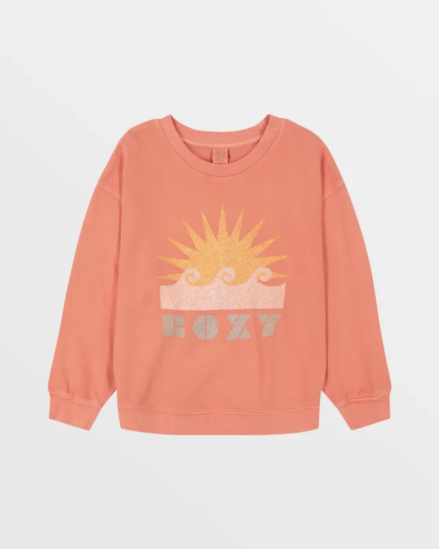 Girls 7-16 Morning Hike Oversized Crew sold by Roxy