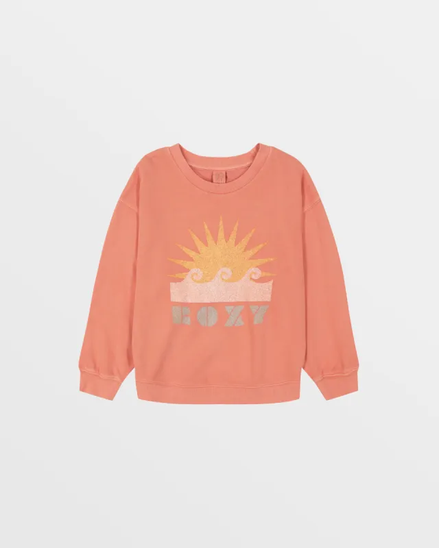 Girls 2-7 Morning Hike Oversized Crew sold by Roxy