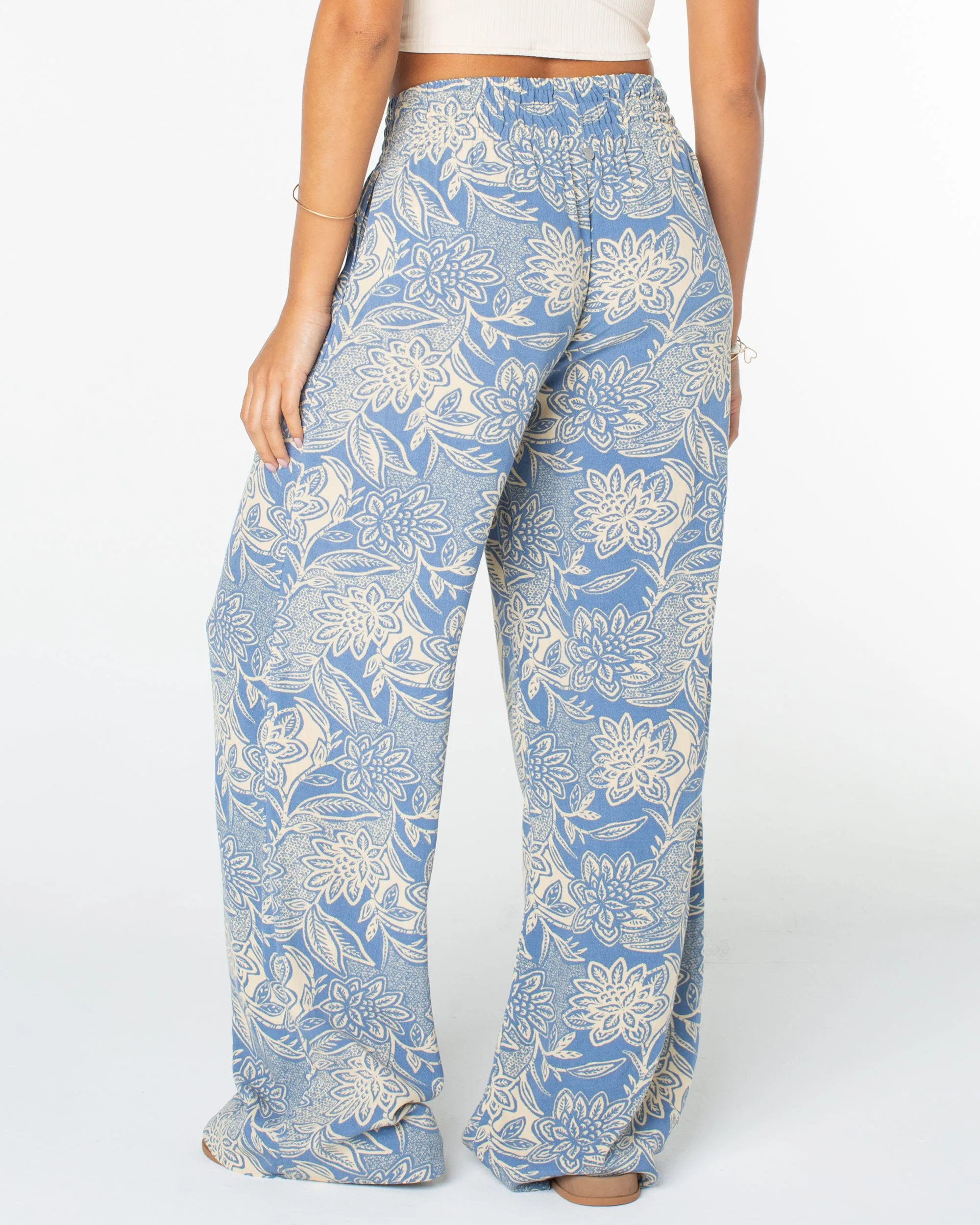 Forever And A Day Wide Leg Pants - Infinity Blue Lotus Batik sold by Roxy product image thumbnail 2