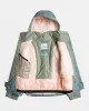 Girls 8-16 Free Jet Snow Jacket - Pink Salt Sketchbook sold by Roxy