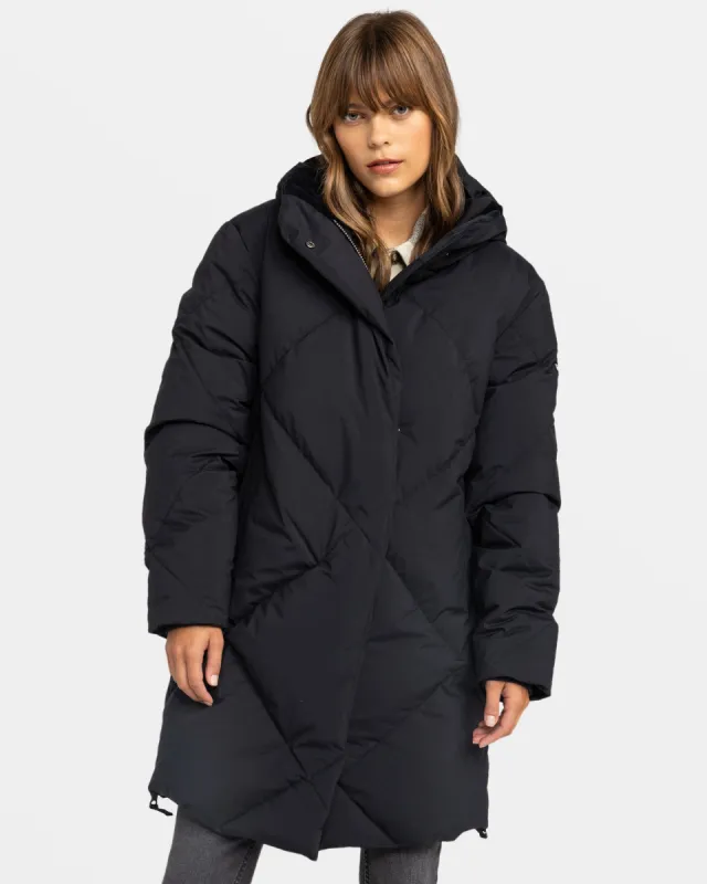 Abbie Insulated Snow Jacket - True Black sold by Roxy