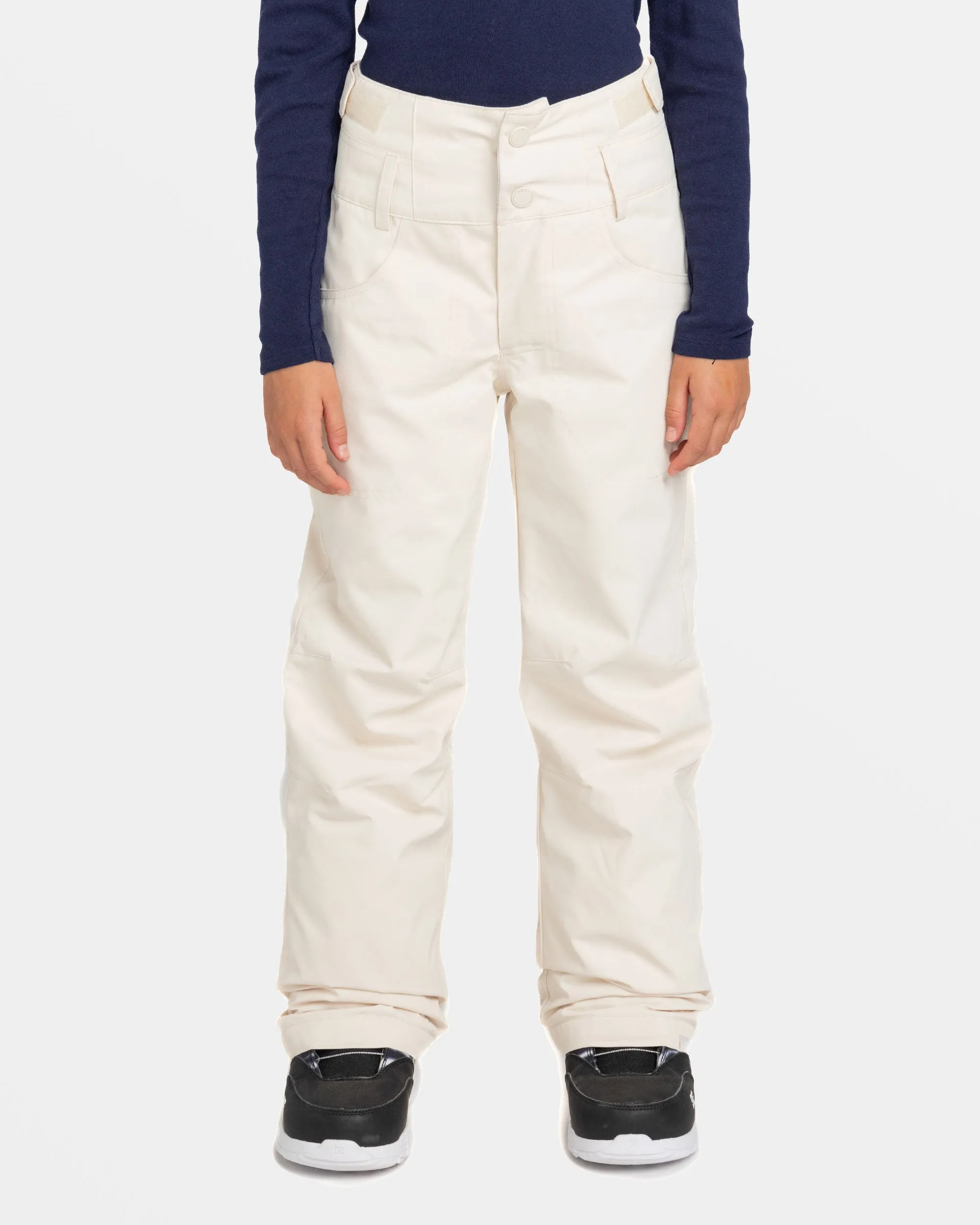 Girls 8-16 Diversion Snow Pants - Buttercream sold by Roxy product image thumbnail 2