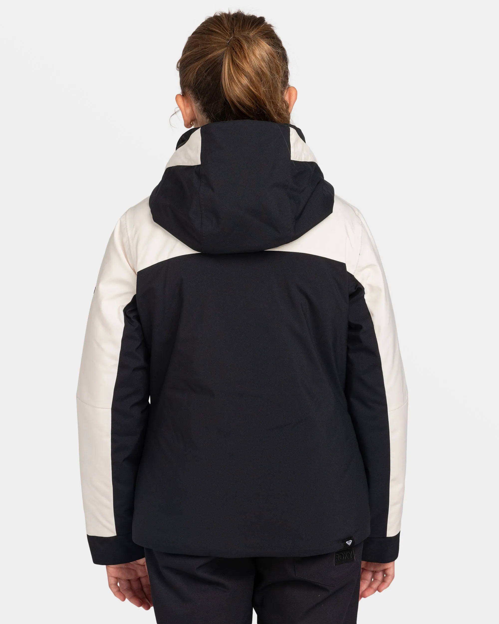 Girls 8-16 Free Jet Snow Jacket - Buttercream sold by Roxy product image thumbnail 2