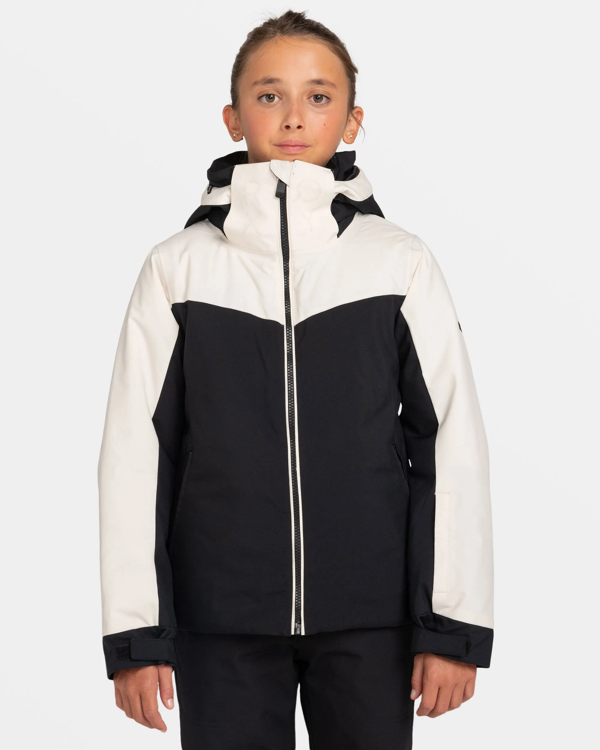 Girls 8-16 Free Jet Snow Jacket - Buttercream sold by Roxy