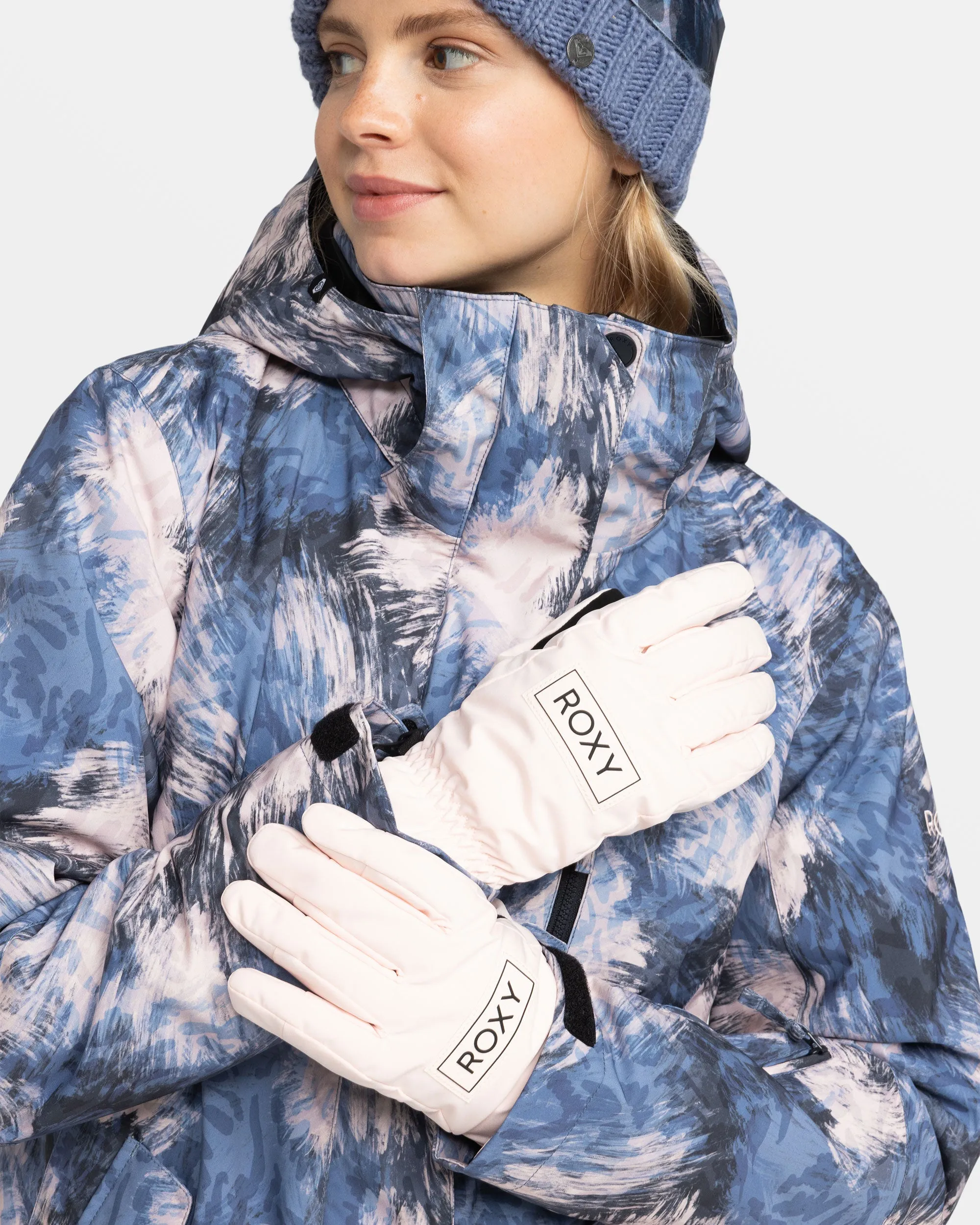 Freshfield Insulated Gloves - Pink Salt sold by Roxy