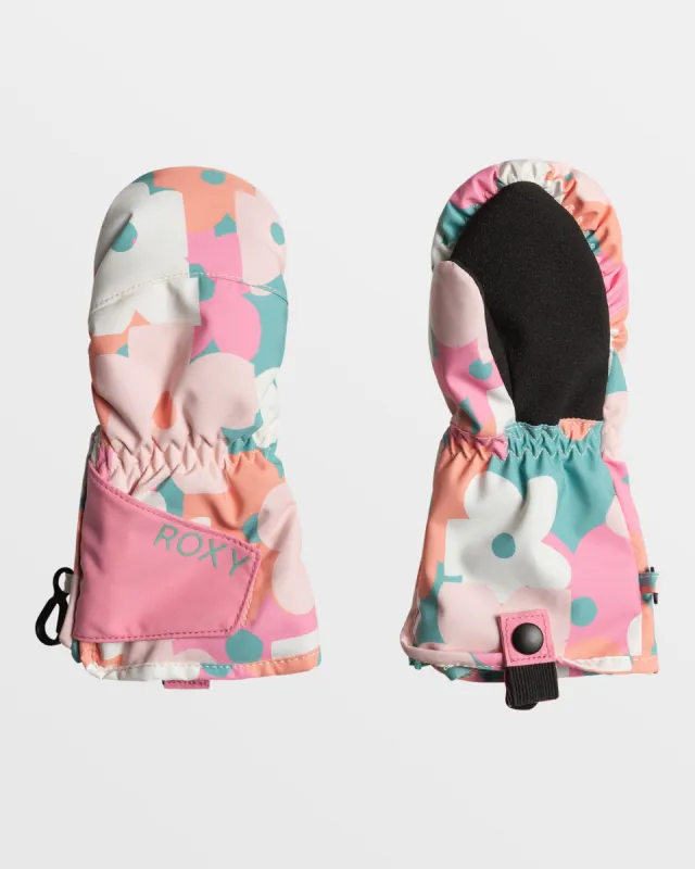 Girls 2-7 Snows Up Insulated Mittens - Canton Prima sold by Roxy