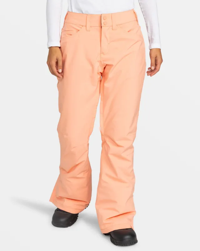 Backyard Snow Pants - Peach Pink sold by Roxy