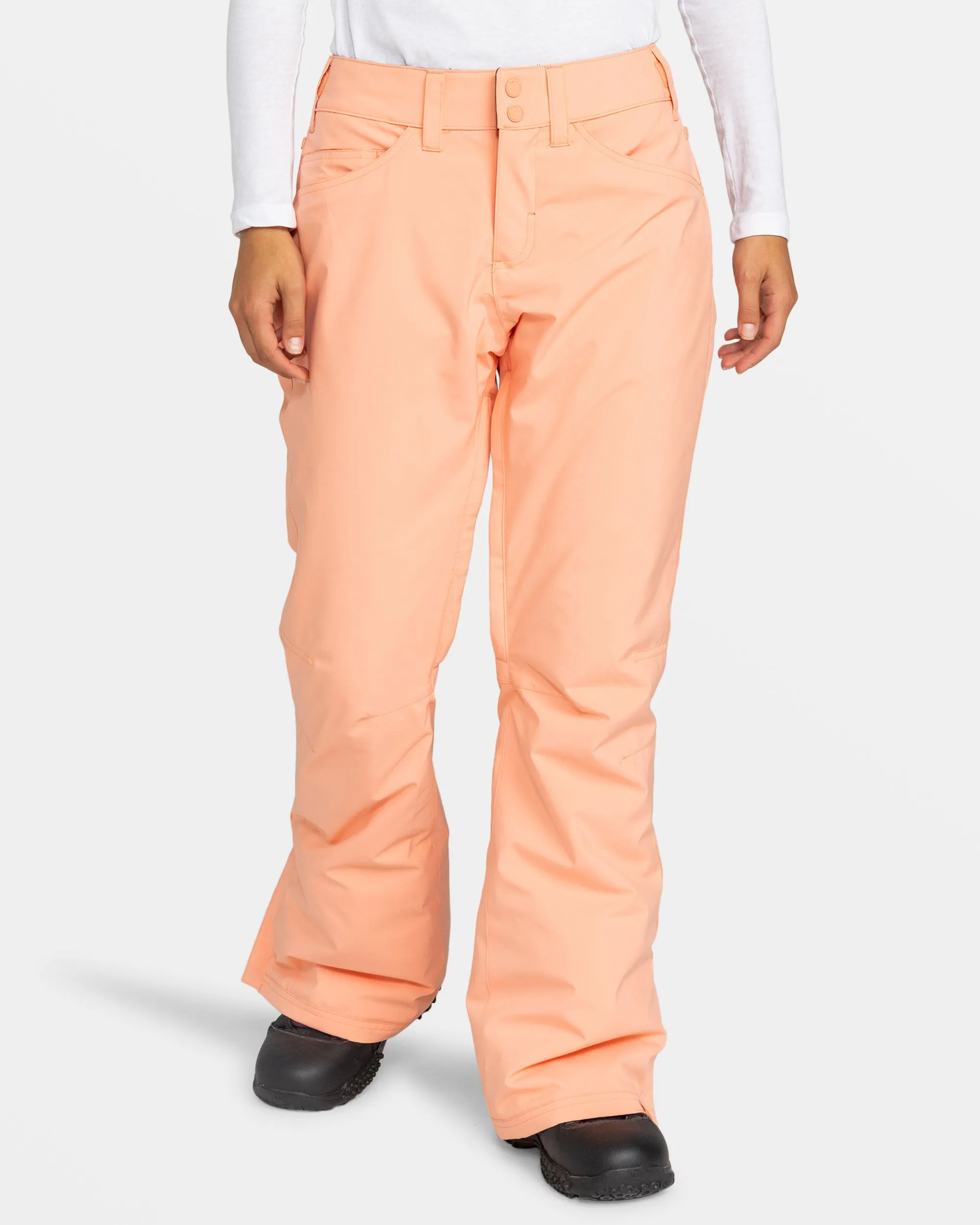 Backyard Snow Pants - Peach Pink sold by Roxy