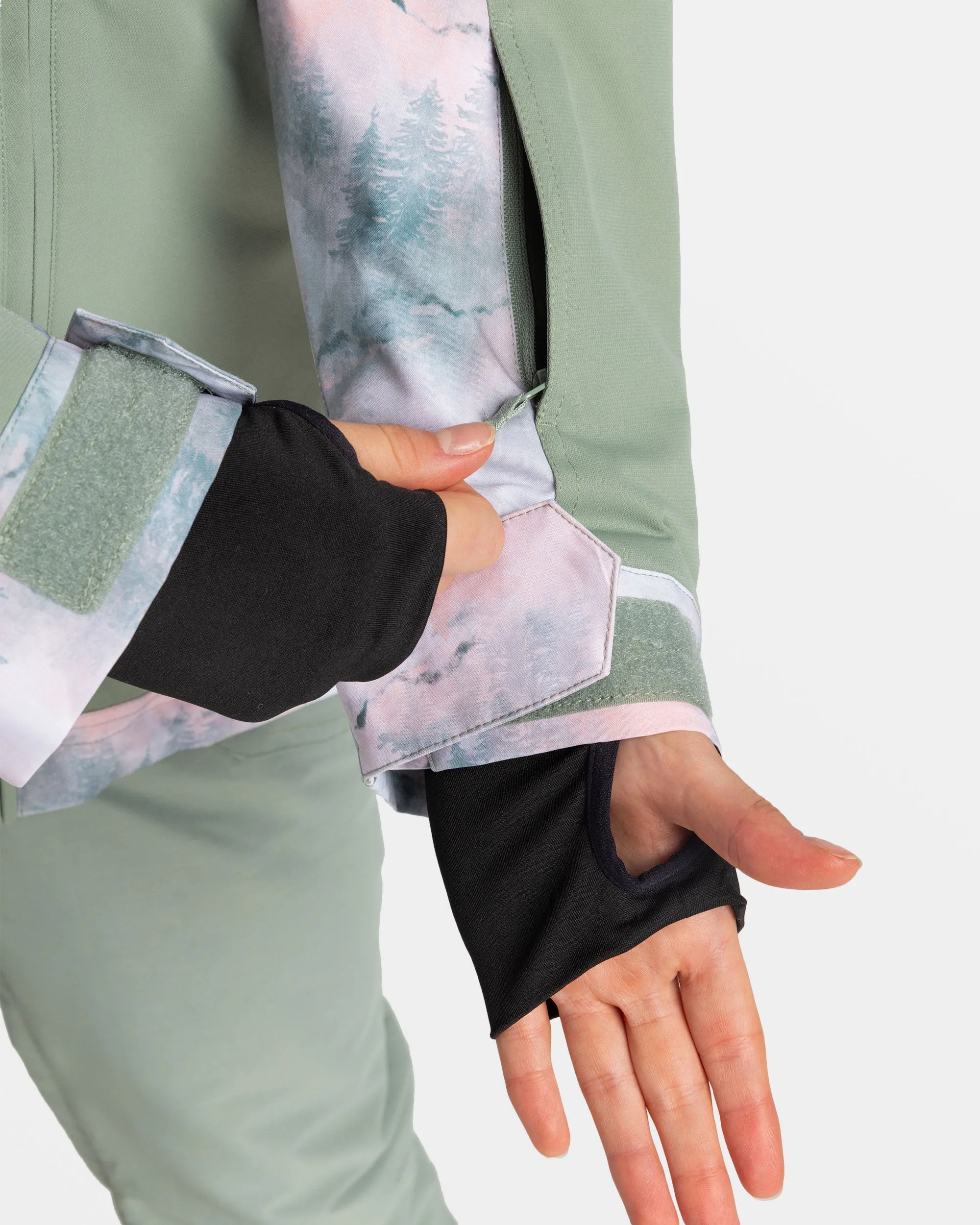 Presence Parka Snow Jacket - Sea Pine Mystery Fog sold by Roxy product image thumbnail 5