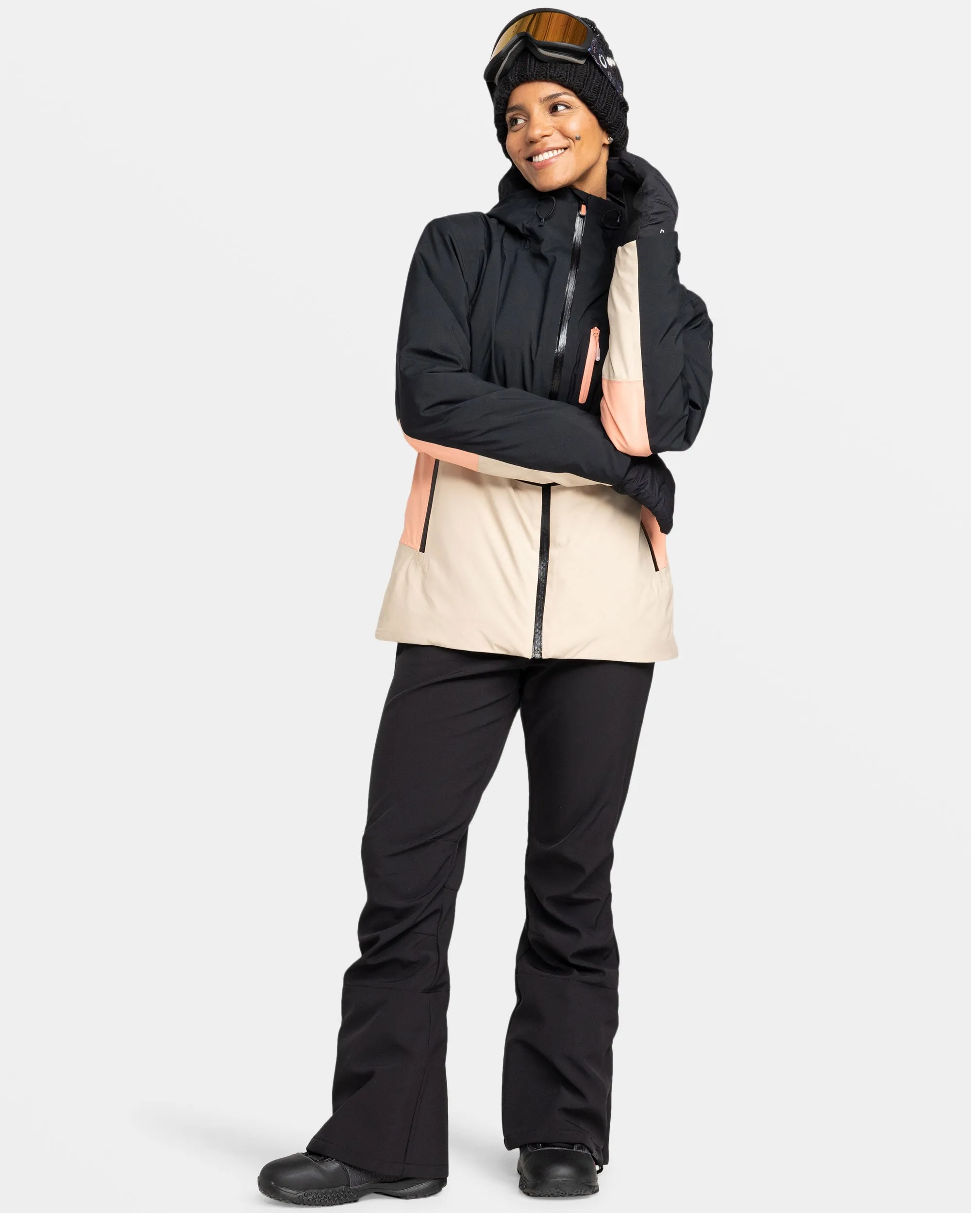 Peakside Snow Jacket - True Black sold by Roxy product image thumbnail 3