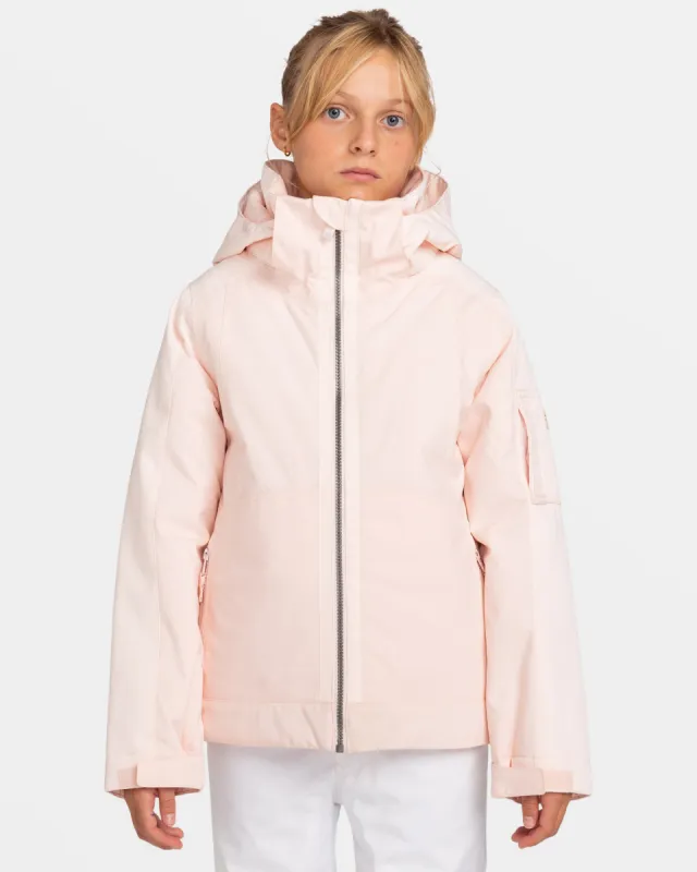 Girls 8-16 Meade Snow Jacket - Pink Salt sold by Roxy