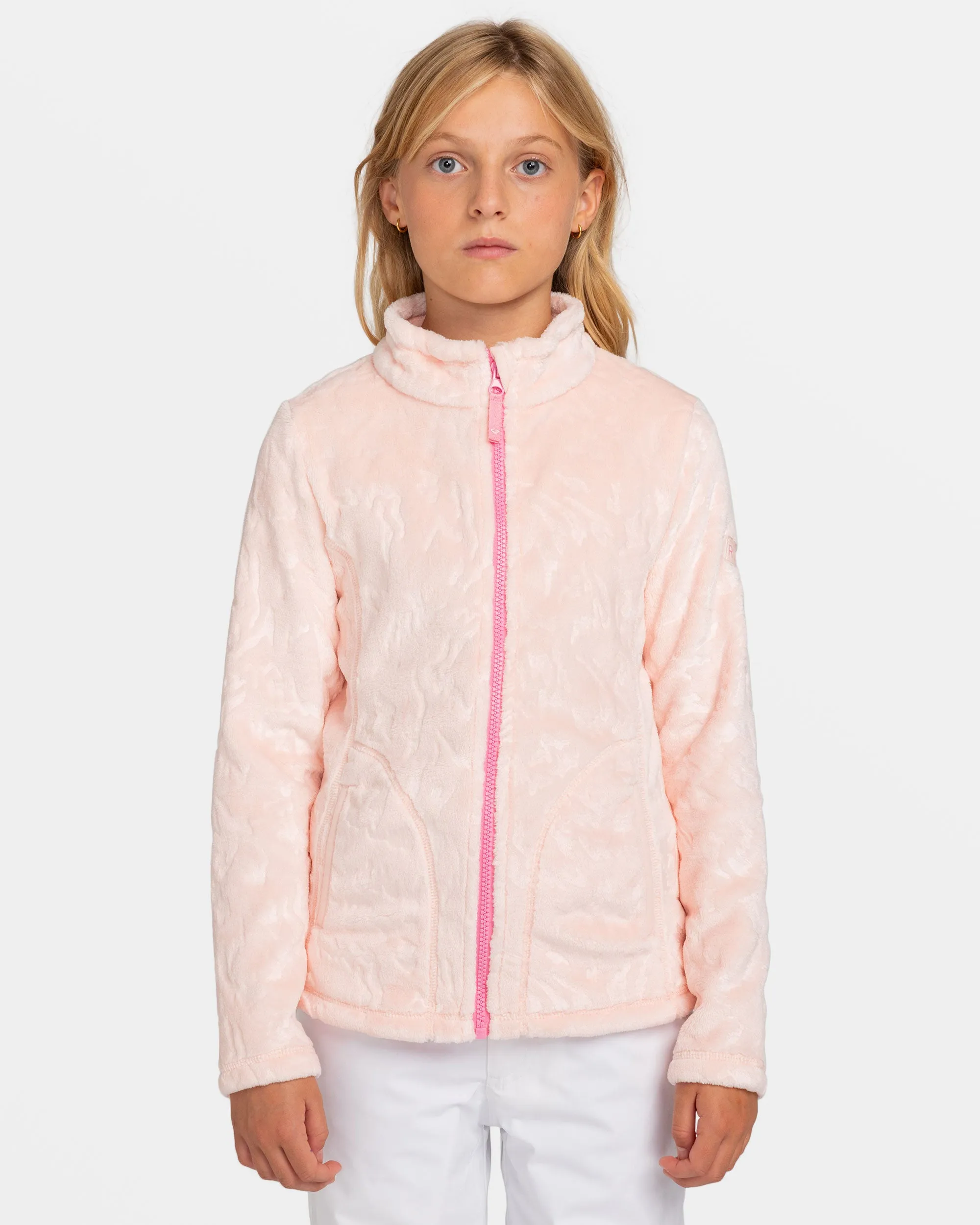 Girls 8-16 Igloo Zip-Up Sweatshirt - Pink Salt sold by Roxy product image thumbnail 2