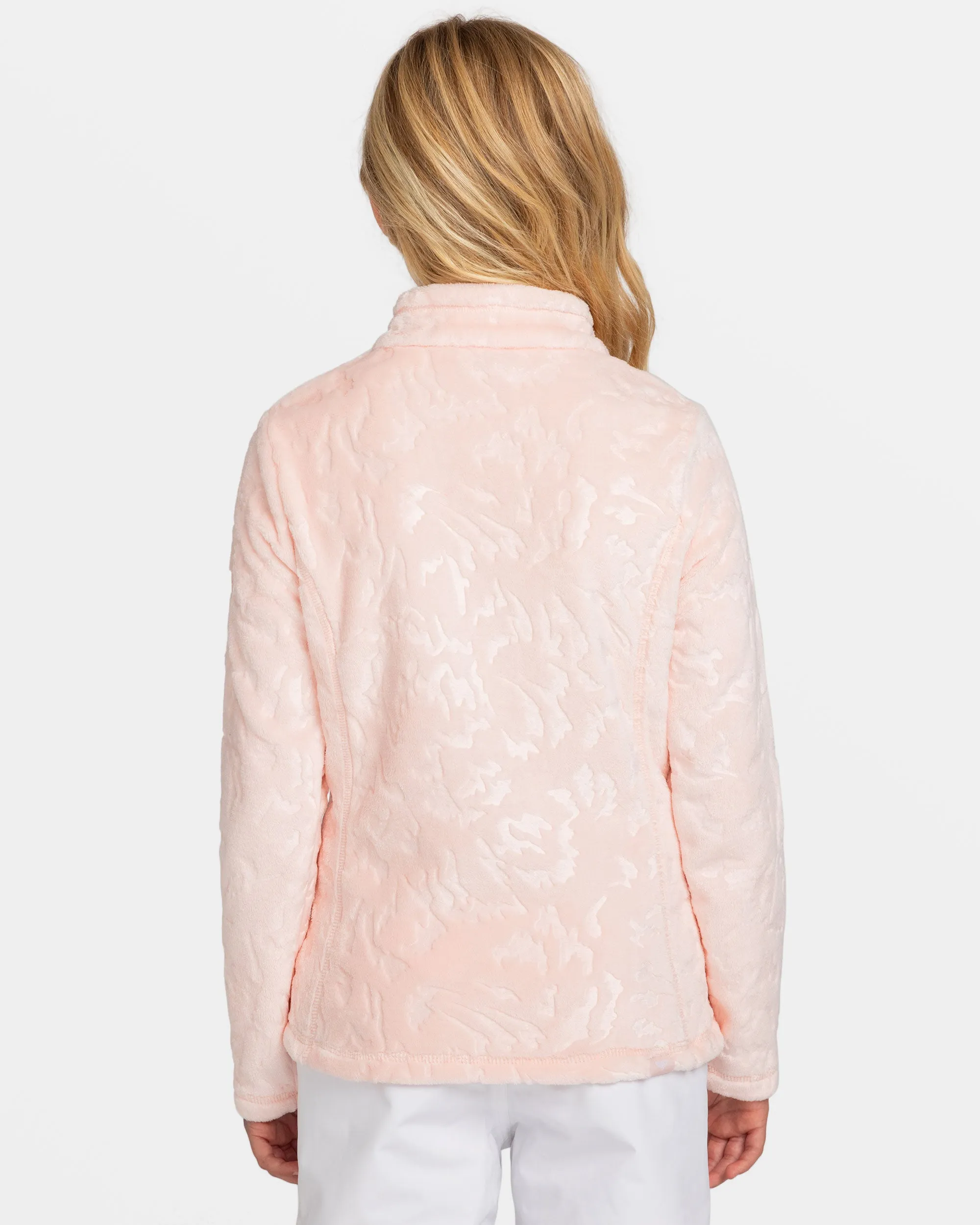 Girls 8-16 Igloo Zip-Up Sweatshirt - Pink Salt sold by Roxy product image thumbnail 3