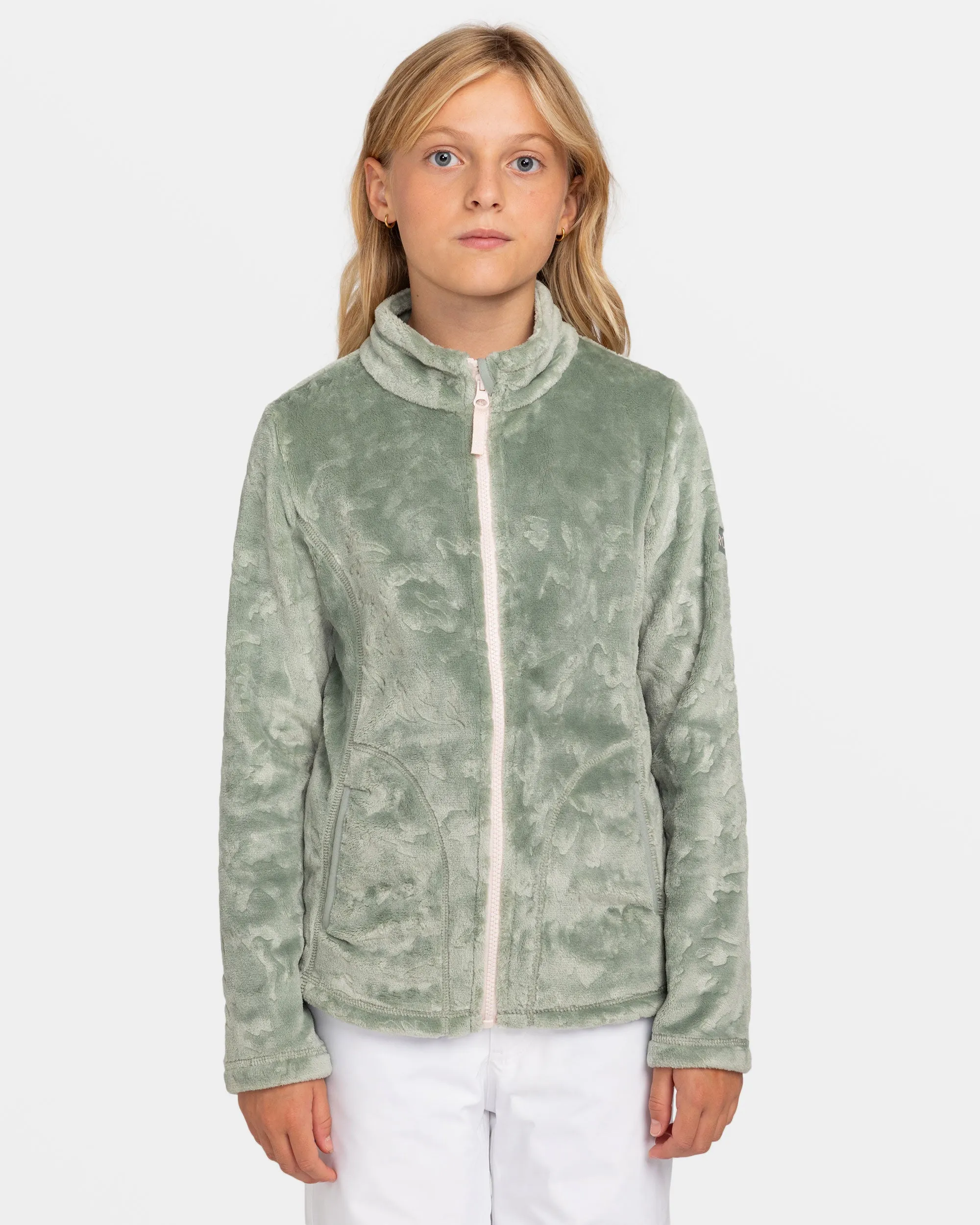 Girls 8-16 Igloo Zip-Up Sweatshirt - Lily Pad sold by Roxy product image thumbnail 2