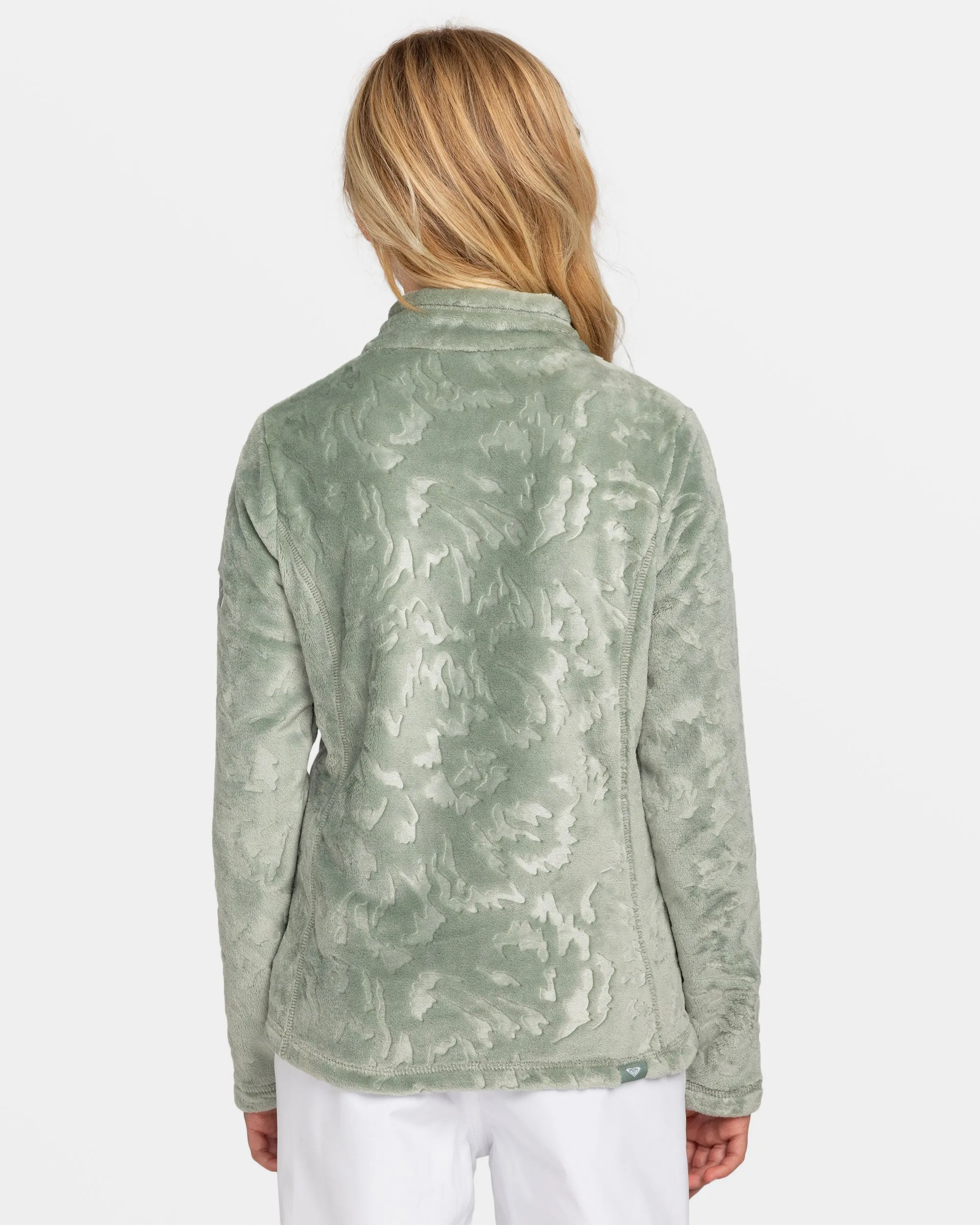 Girls 8-16 Igloo Zip-Up Sweatshirt - Lily Pad sold by Roxy product image thumbnail 3