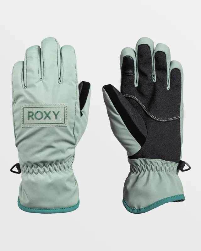 Girls Freshfield Insulated Gloves - Lily Pad sold by Roxy
