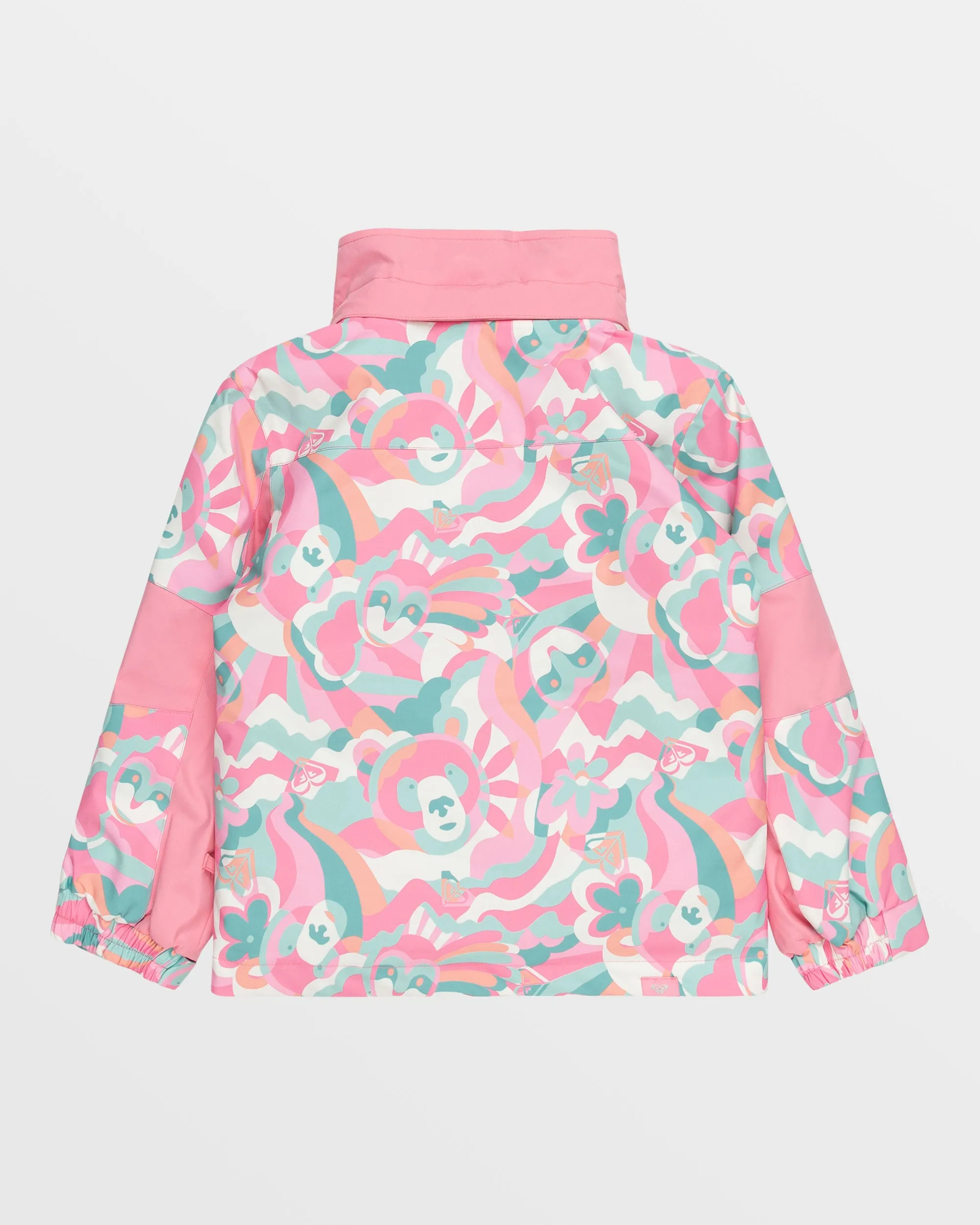 Girls 2-7 Snowy Tale Snow Jacket - Sachet Pink Mountain Night sold by Roxy product image thumbnail 3