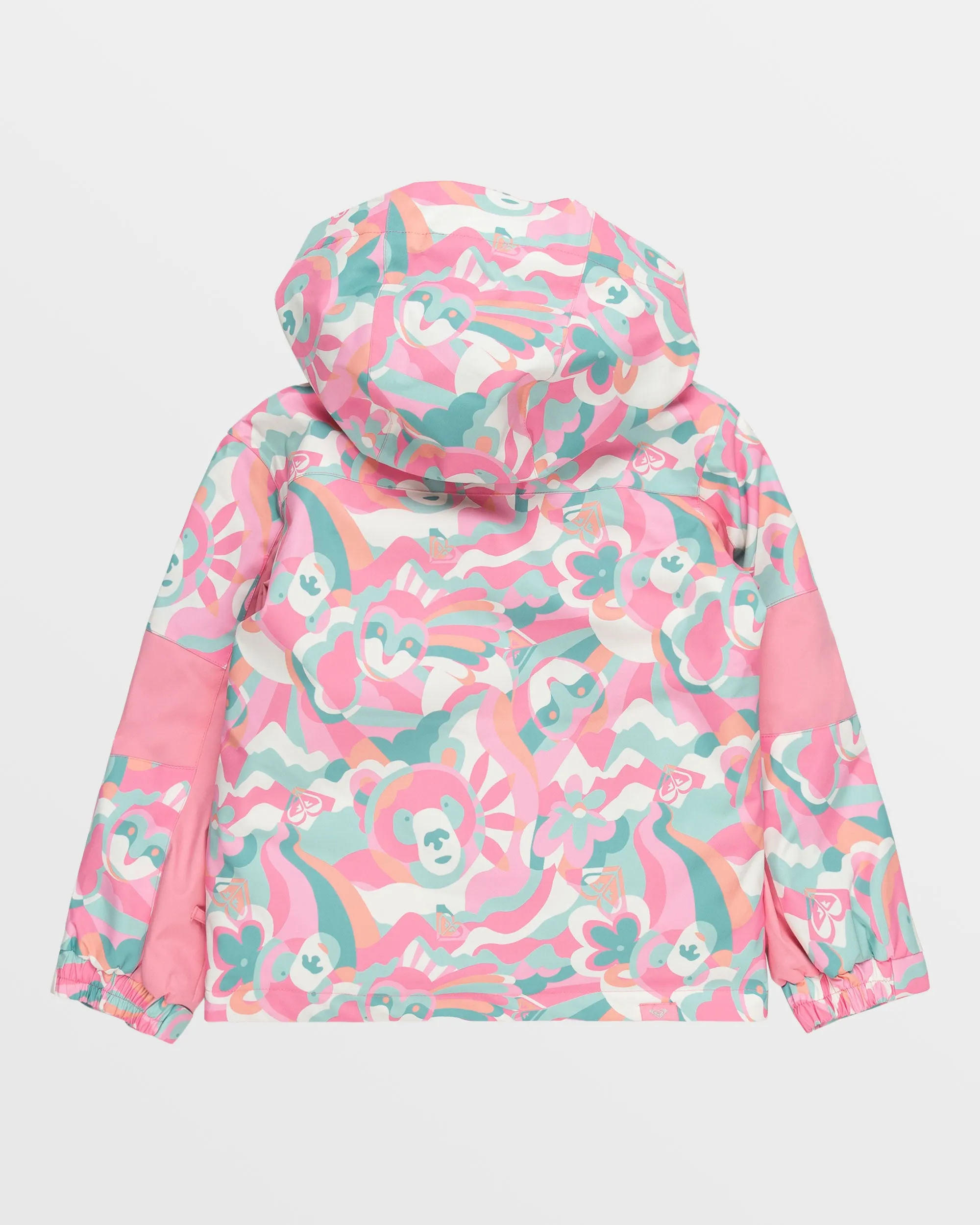 Girls 2-7 Snowy Tale Snow Jacket - Sachet Pink Mountain Night sold by Roxy product image thumbnail 2