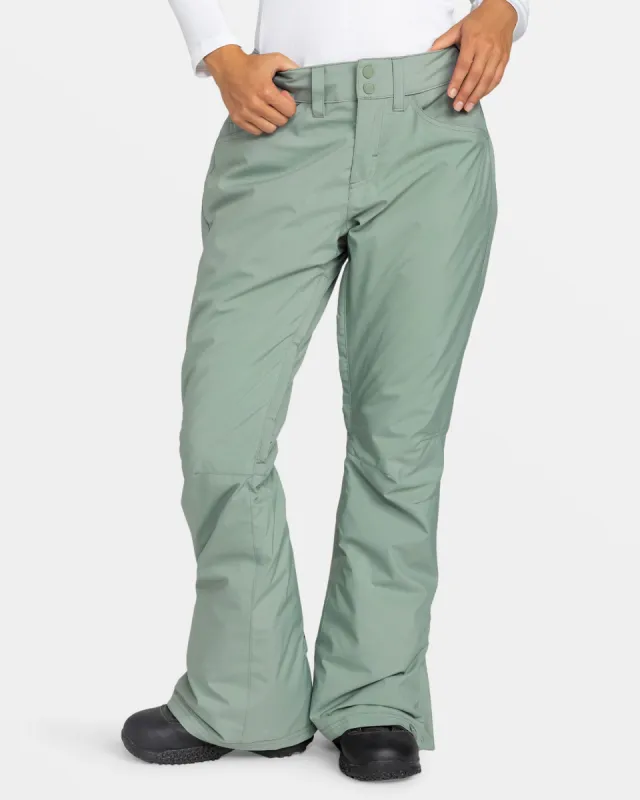 Backyard Snow Pants - Lily Pad sold by Roxy