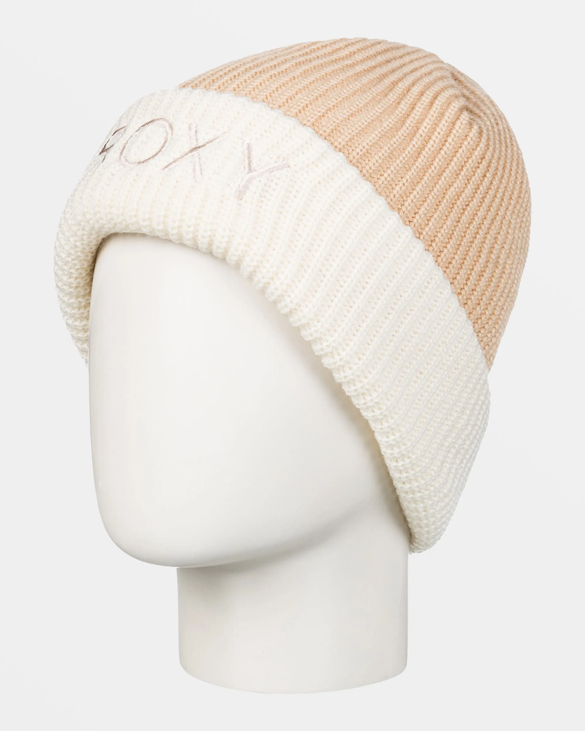 Freja Cuff Beanie - Pebble sold by Roxy product image thumbnail 3