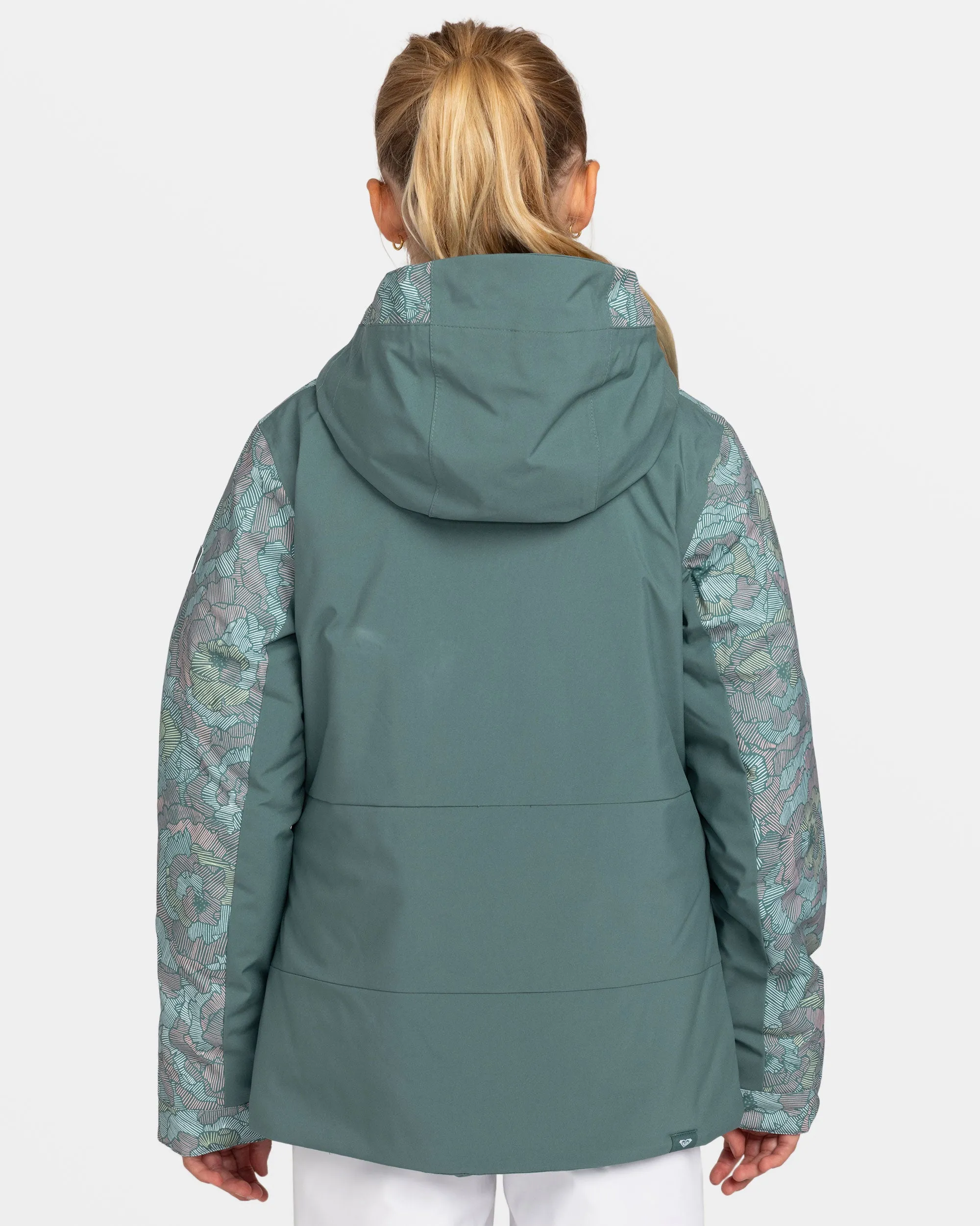 Girls 8-16 Silverwinter Snow Jacket - Pink Salt Sketchbook sold by Roxy product image thumbnail 2