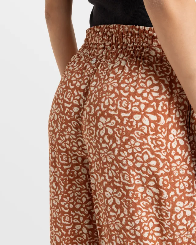 Forever And A Day Wide Leg Pants - Russet Freefallin Floral Fresh sold by Roxy