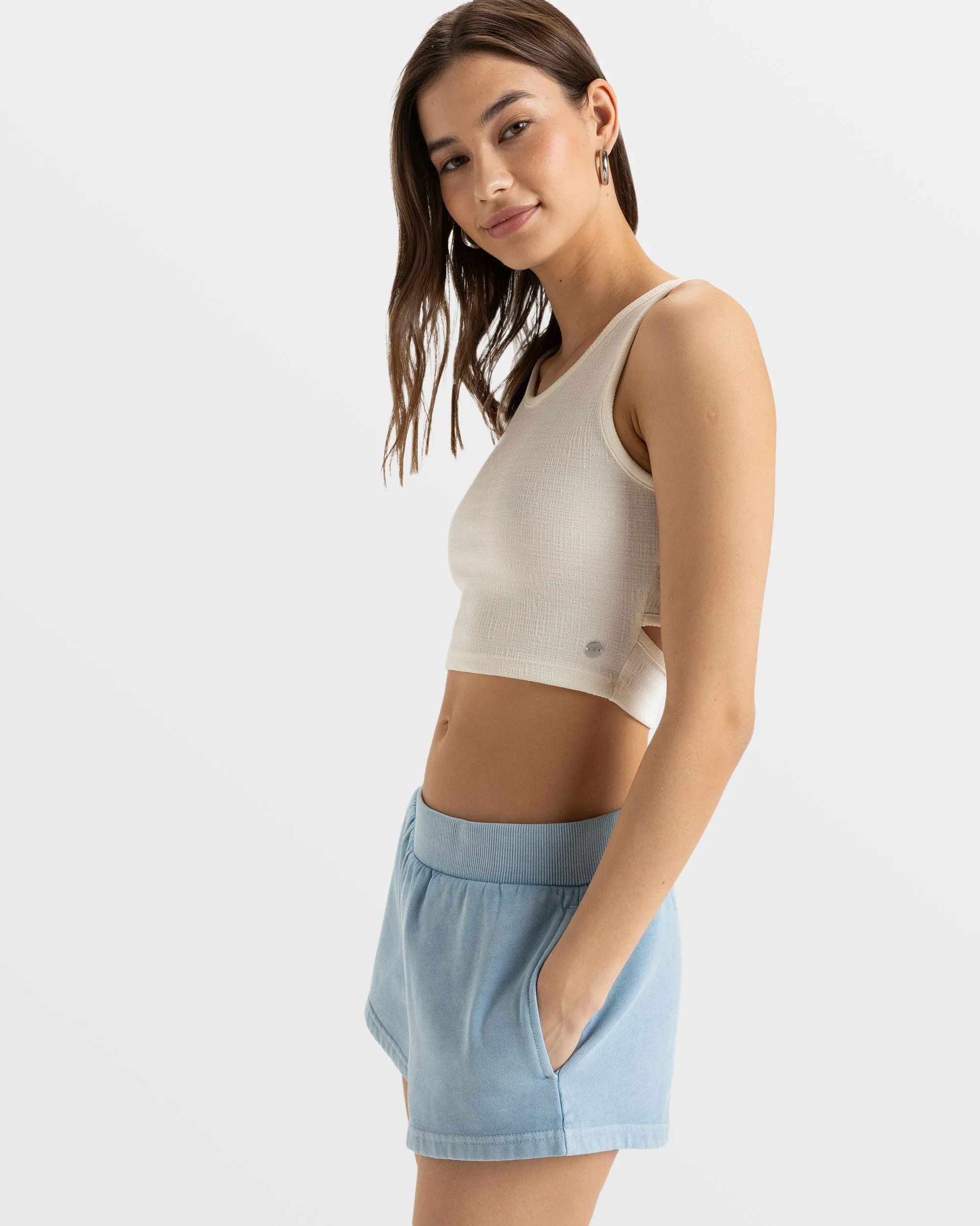 True Radical Elastic Waist Shorts - Clear Sky sold by Roxy product image thumbnail 2