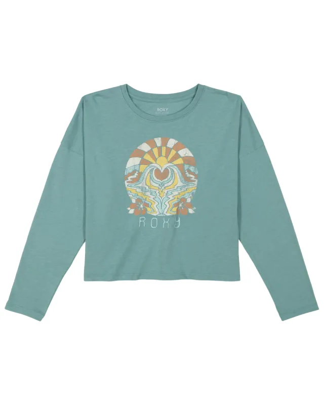 Girls 7-16 Waterloo Drop Shoulder Long Sleeve T-Shirt sold by Roxy