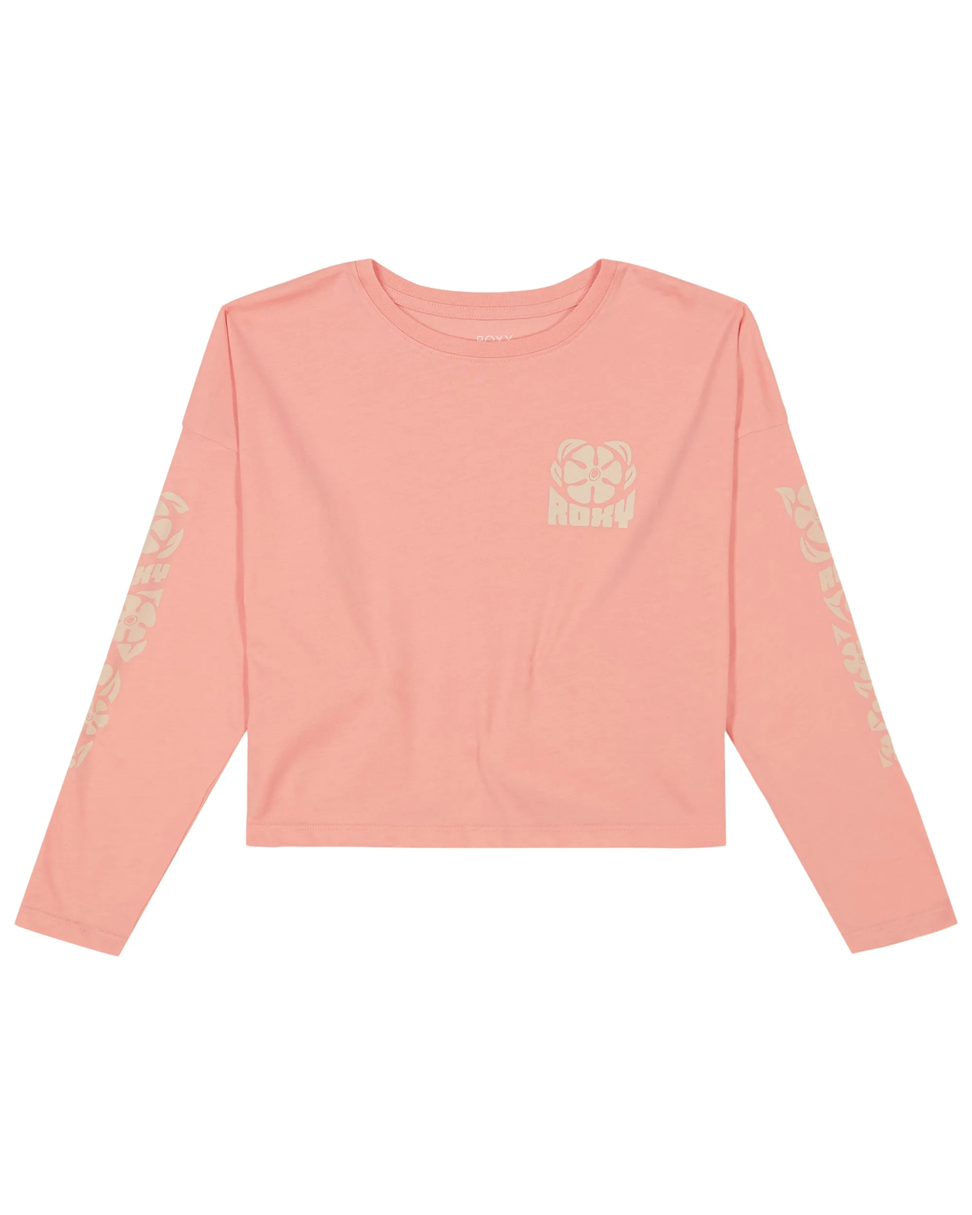 Girls 7-16 Block Floral Drop Shoulder T-Shirt sold by Roxy