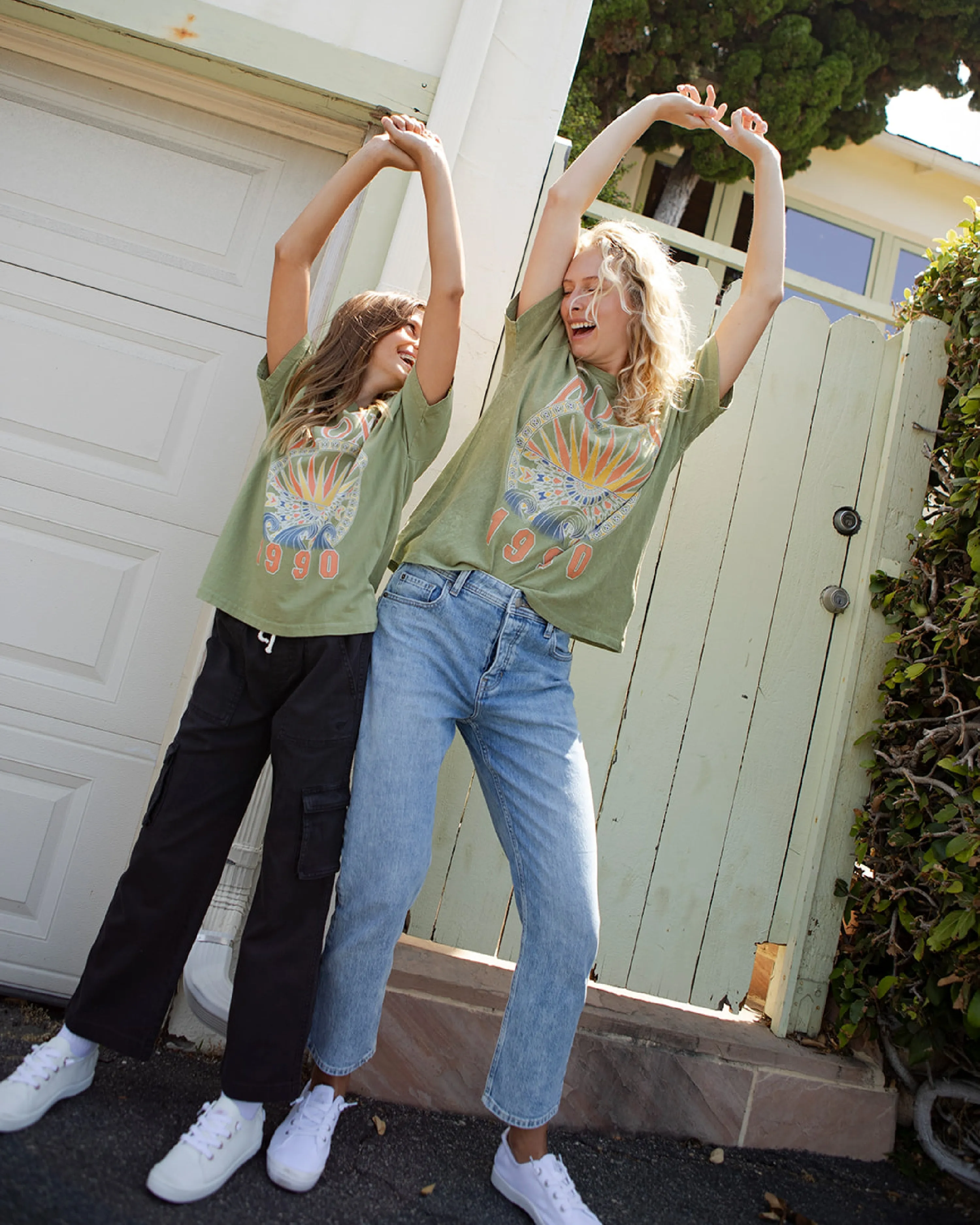 Girls 7-16 Surfs Up Oversized T-Shirt sold by Roxy product image thumbnail 2