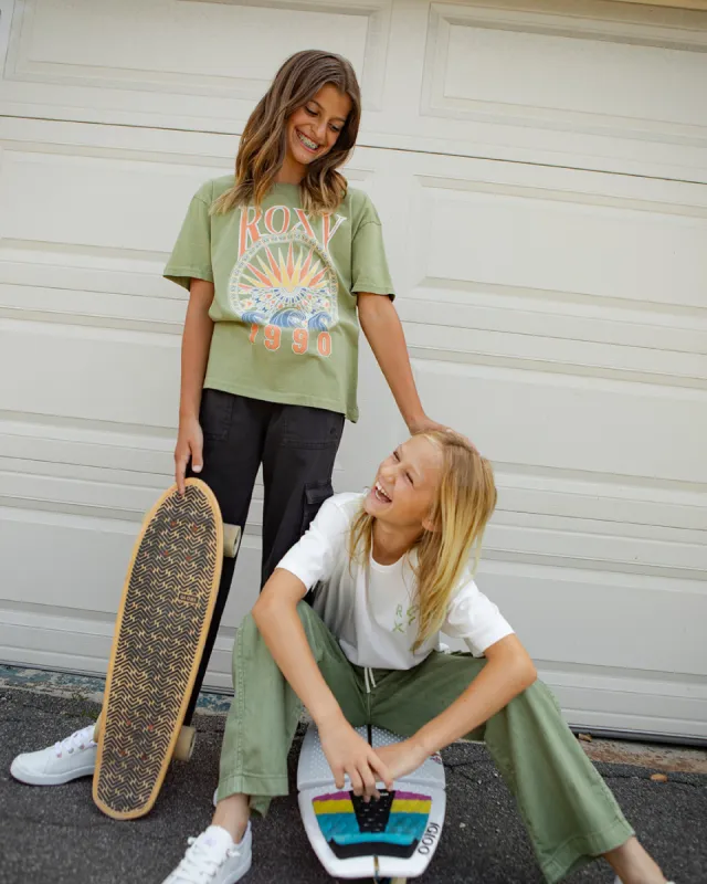 Girls 7-16 Surfs Up Oversized T-Shirt sold by Roxy