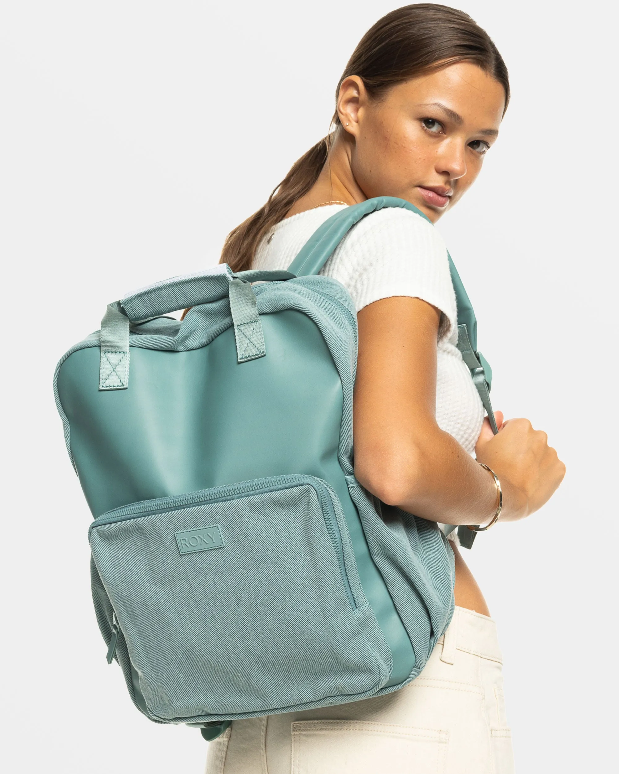 Melting Spot Small Backpack - Mineral Blue sold by Roxy product image thumbnail 3