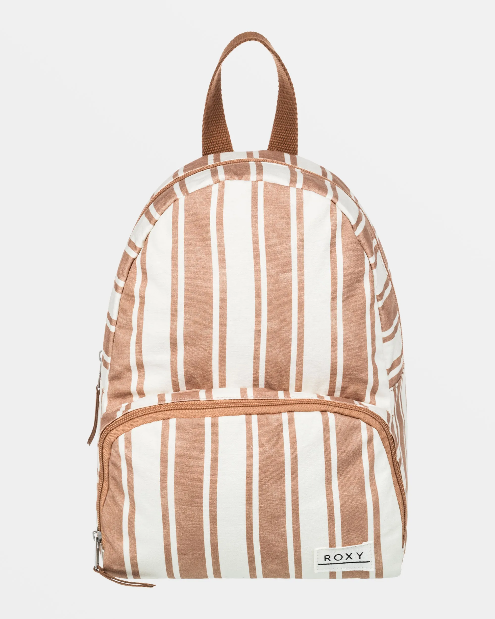 Always Core Canvas Extra Small Backpack - Camel Sandy Stripe sold by Roxy