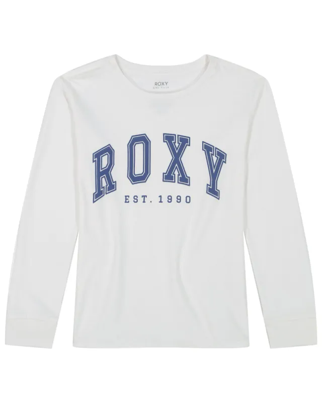 Girls 7-16 Collegiate Arch Long Sleeve T-Shirt sold by Roxy