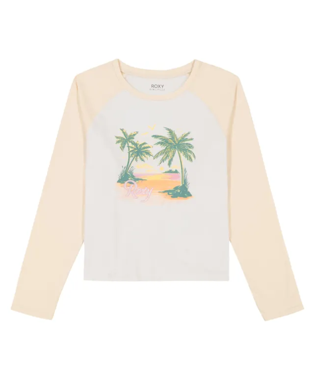 Girls 7-16 Moonlight Oasis Raglan Long Sleeve T-Shirt sold by Roxy