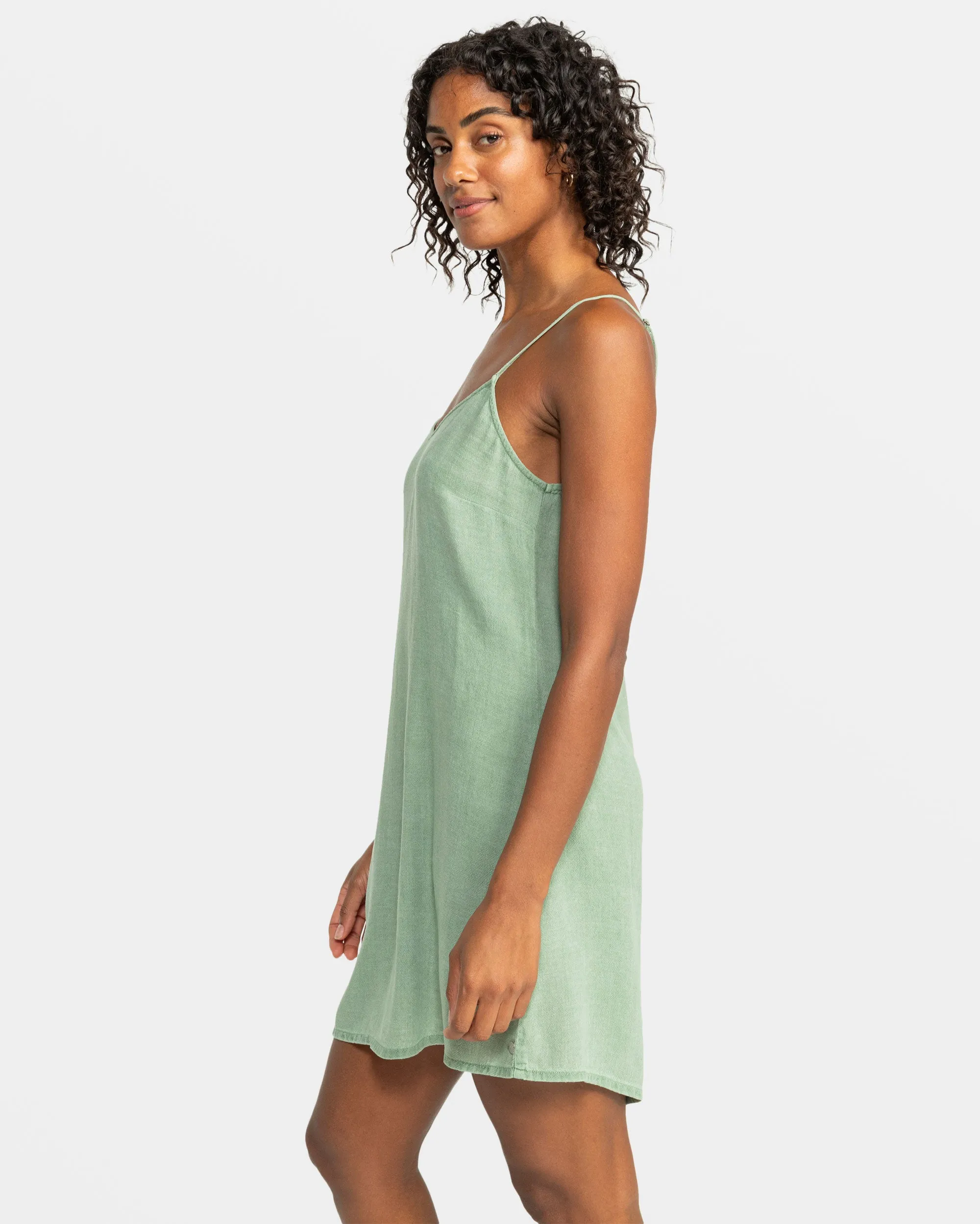Shine A Light Mini Dress - Oil Green sold by Roxy product image thumbnail 5