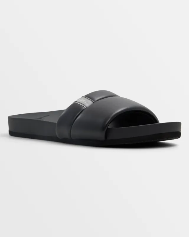 Slipin Slide Sandals - Black sold by Roxy
