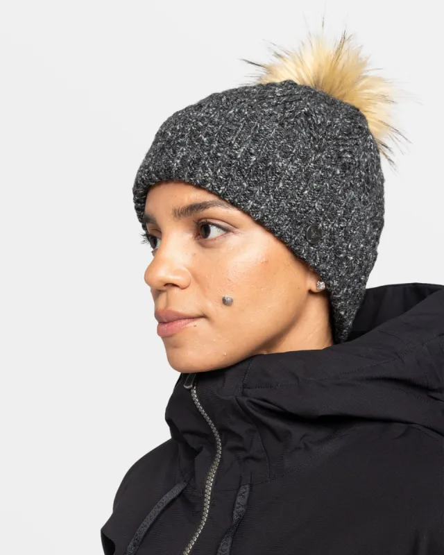 Peak Chic Cuff Beanie - True Black sold by Roxy